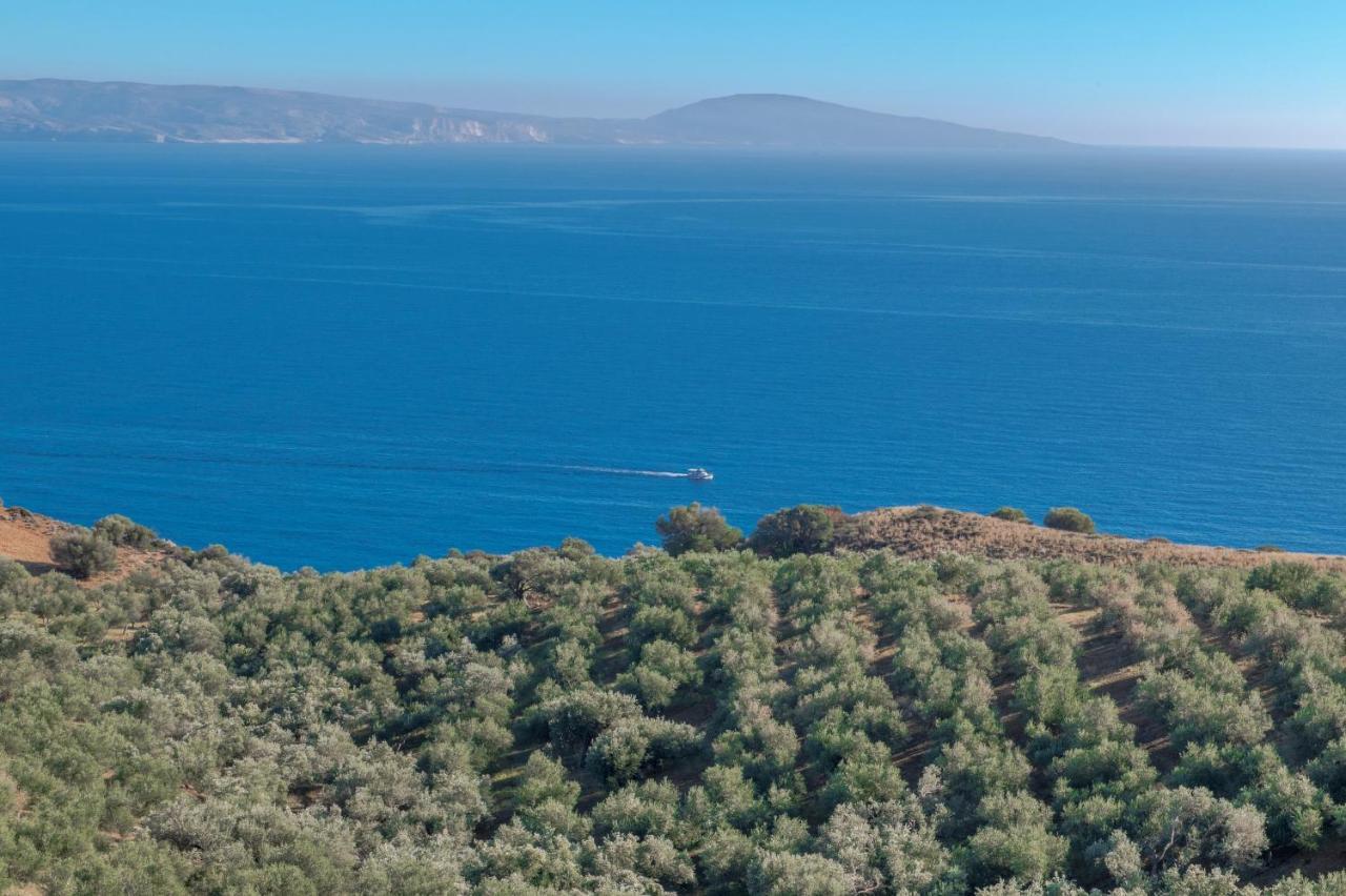 Tranquil Sea View Villa With Private Pool, Just 2Km From The Beach! Agia Galini Exterior foto